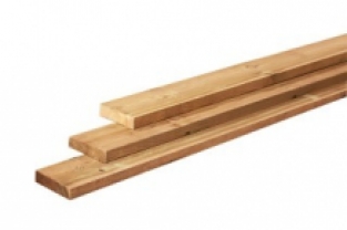 Planken schutting | per 3 meter