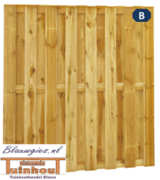 Plankenscherm | 18-planks | B